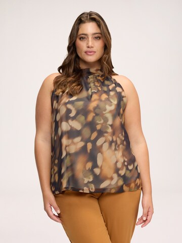 Haut Fiorella Rubino en marron