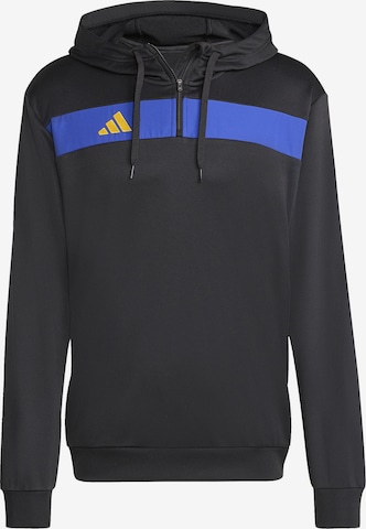 Felpa sportiva 'Tiro 25 Essentials' di ADIDAS PERFORMANCE in nero: frontale