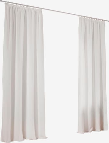 HOME AFFAIRE Curtains & Drapes in White: front