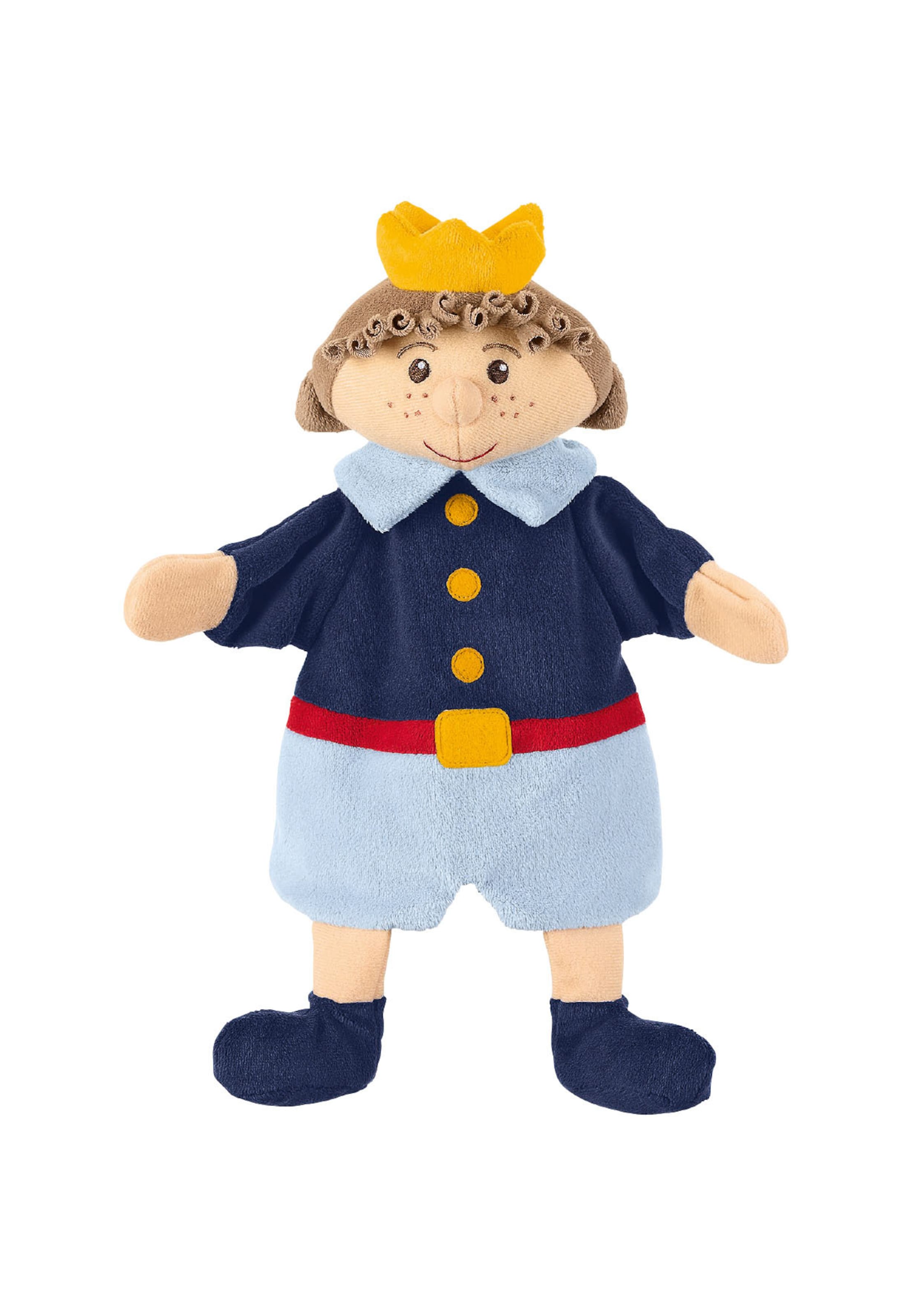 STERNTALER Stuffed animals 'Prinz' in Blue: front