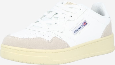 BRITISH KNIGHTS Baskets basses 'RIDGE' en camel / blanc, Vue avec produit