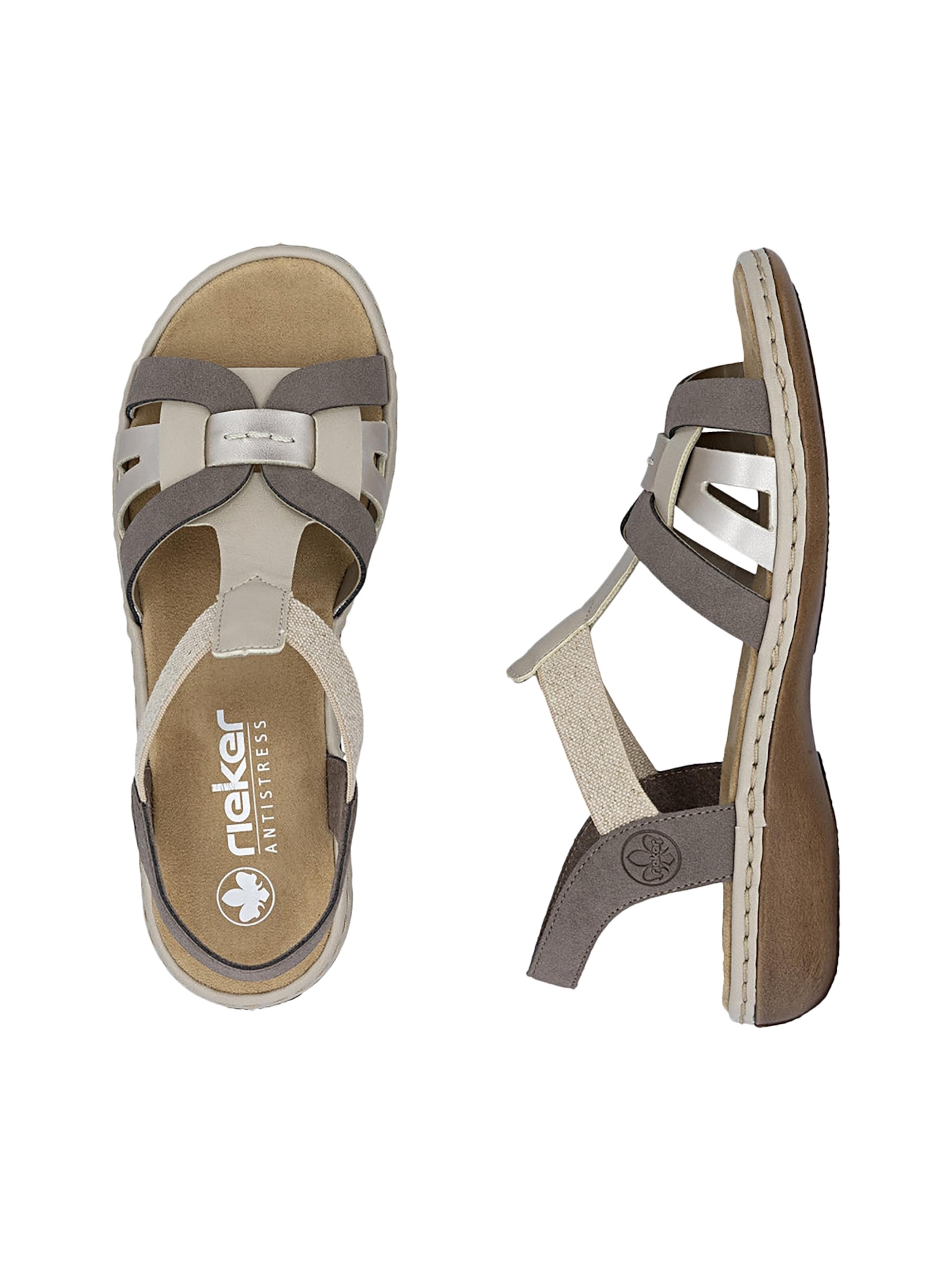 Rieker - Sandalias en beige