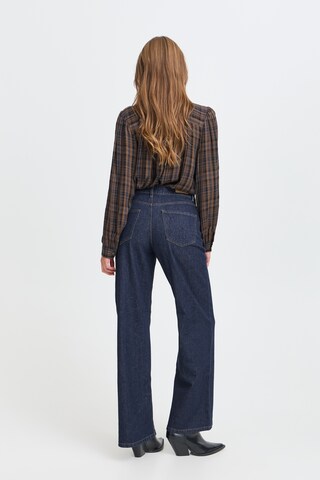 Wide Leg Jean b.young en bleu