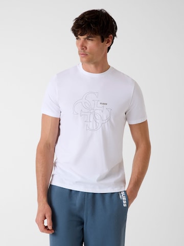 GUESS Shirt in White: front