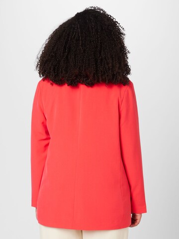 Vero Moda Curve Blazer 'TROIANTHEA' in Rot