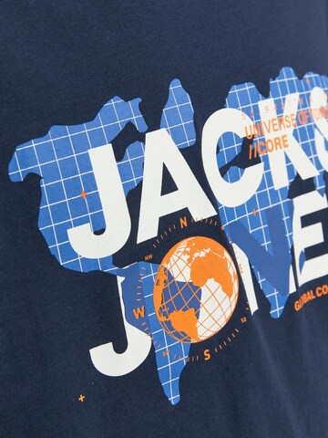 Tricou 'Dust' de la JACK & JONES pe albastru