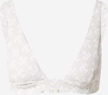 Triangle Hauts de bikini TOMMY HILFIGER en gris : devant