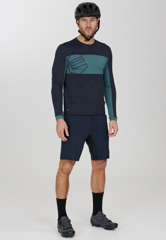 ENDURANCE Regular Sportbroek 'Jamal' in Blauw: voorkant