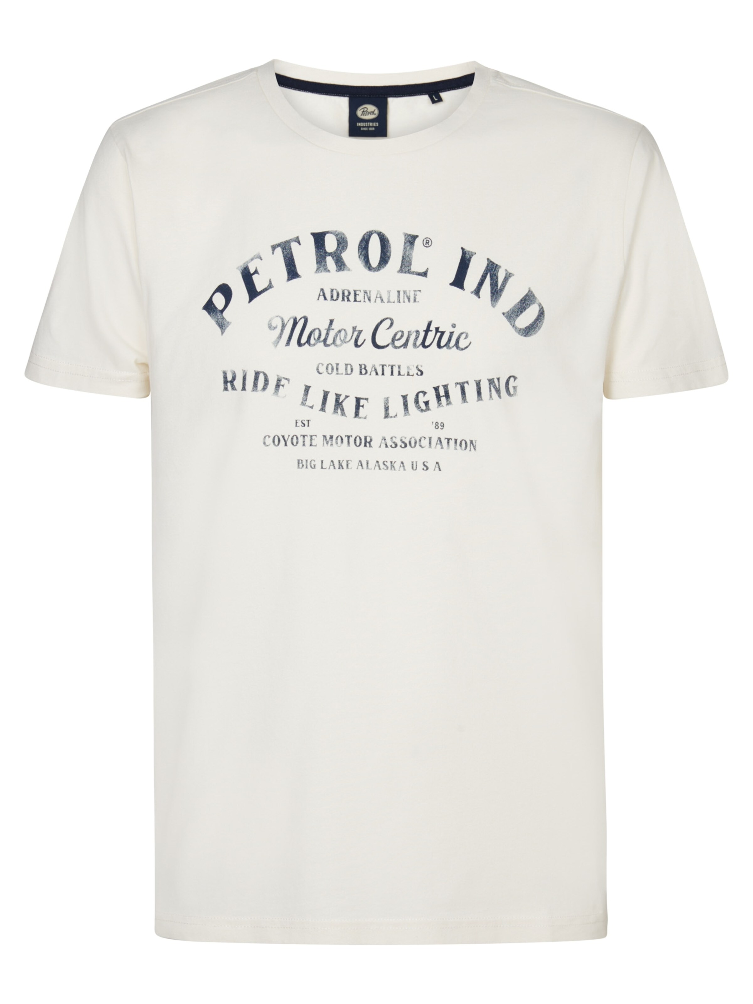 Petrol Industries Shirt in White: front