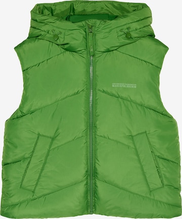 Gilet Marc O'Polo en vert : devant