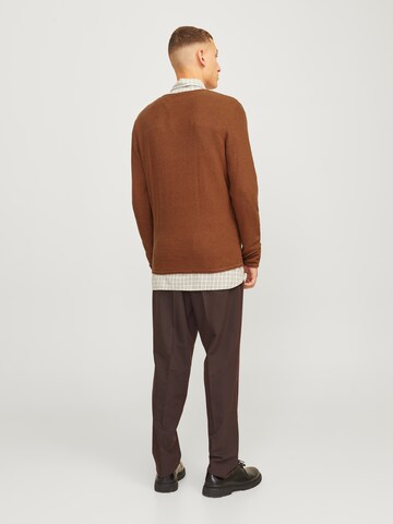 Pullover 'JJECooper' di JACK & JONES in marrone