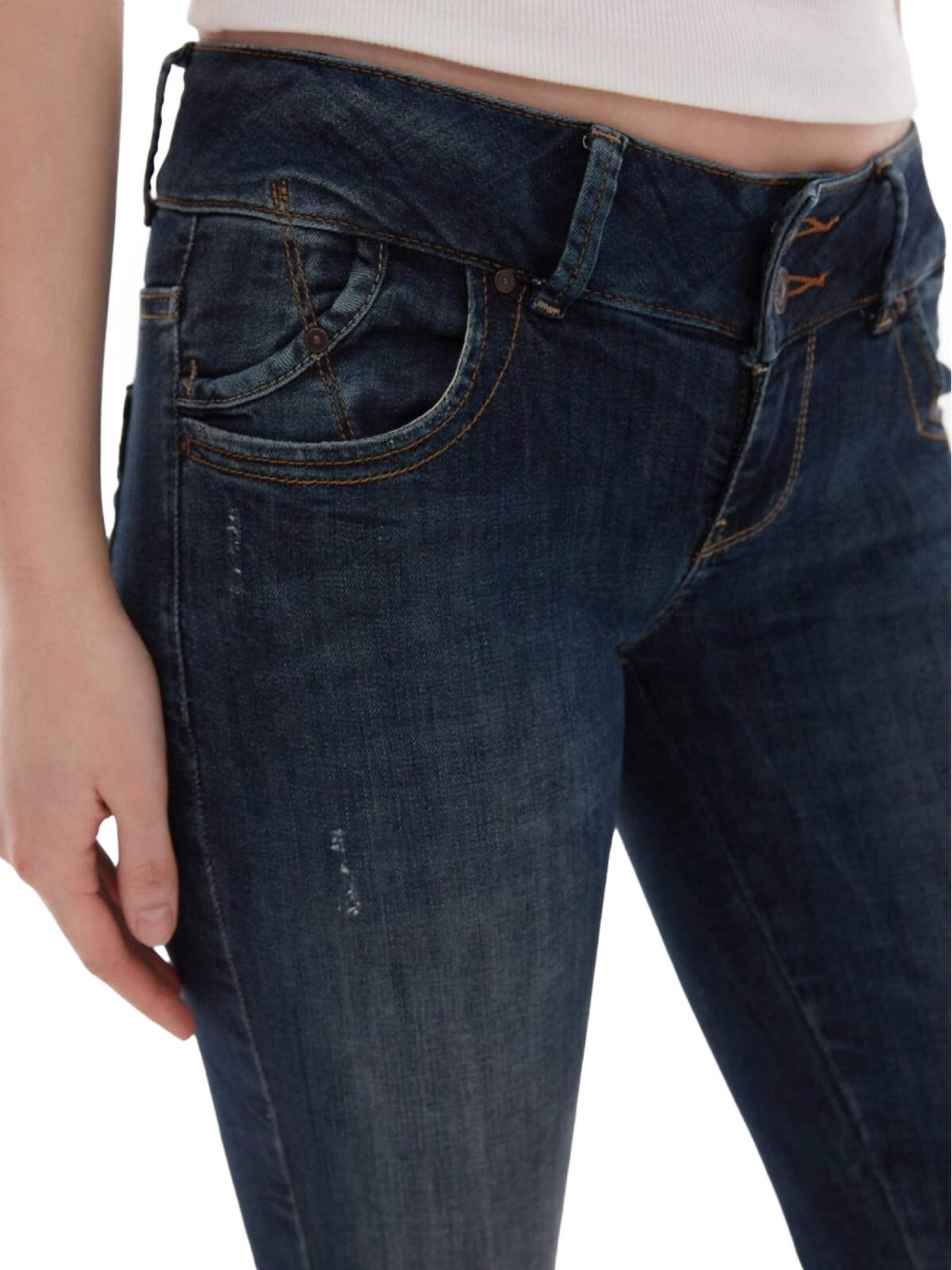 LTB Jeans - Skinny Vaquero 'LTB Jeans Molly Low Waist Skinny Leg Jeanshose' en azul