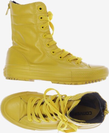 CONVERSE Dress Boots in 36 in Yellow: front