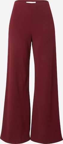 SISTERS POINT Spodnie 'GLUT' w kolorze czerwony: przód
