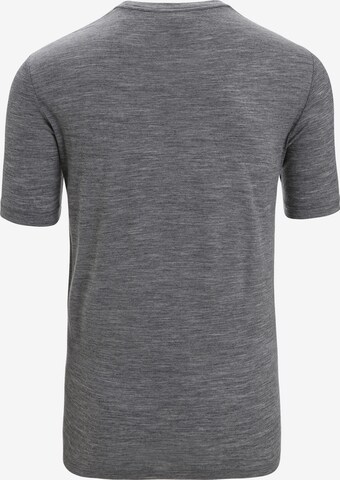 ICEBREAKER - Camiseta funcional 'Tech Lite II Cadence Paths' en gris