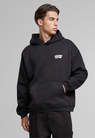 Another Cotton Lab Sweatshirt 'Sugar Daddy' in Zwart: voorkant