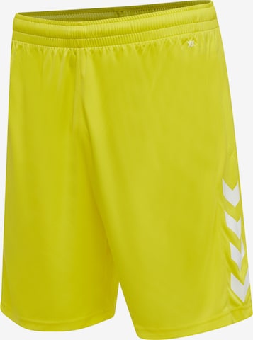 Regular Pantalon de sport Hummel en jaune