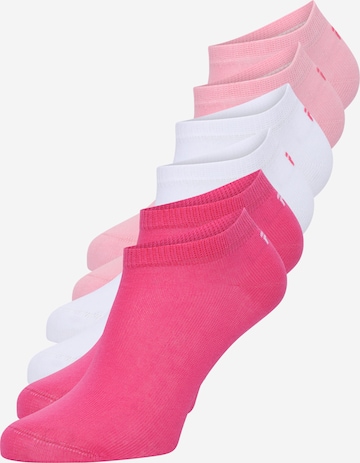 Chaussettes FILA en rose : devant