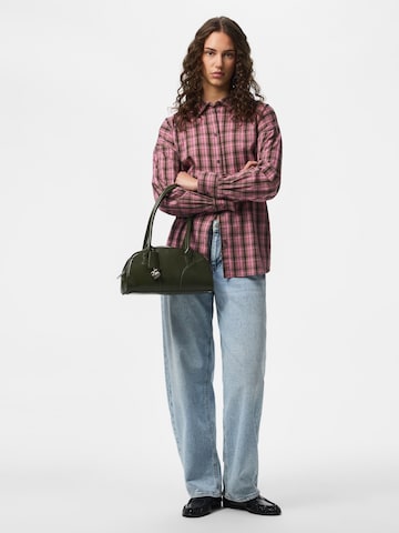 Camicia da donna 'VERETT' di PIECES in marrone