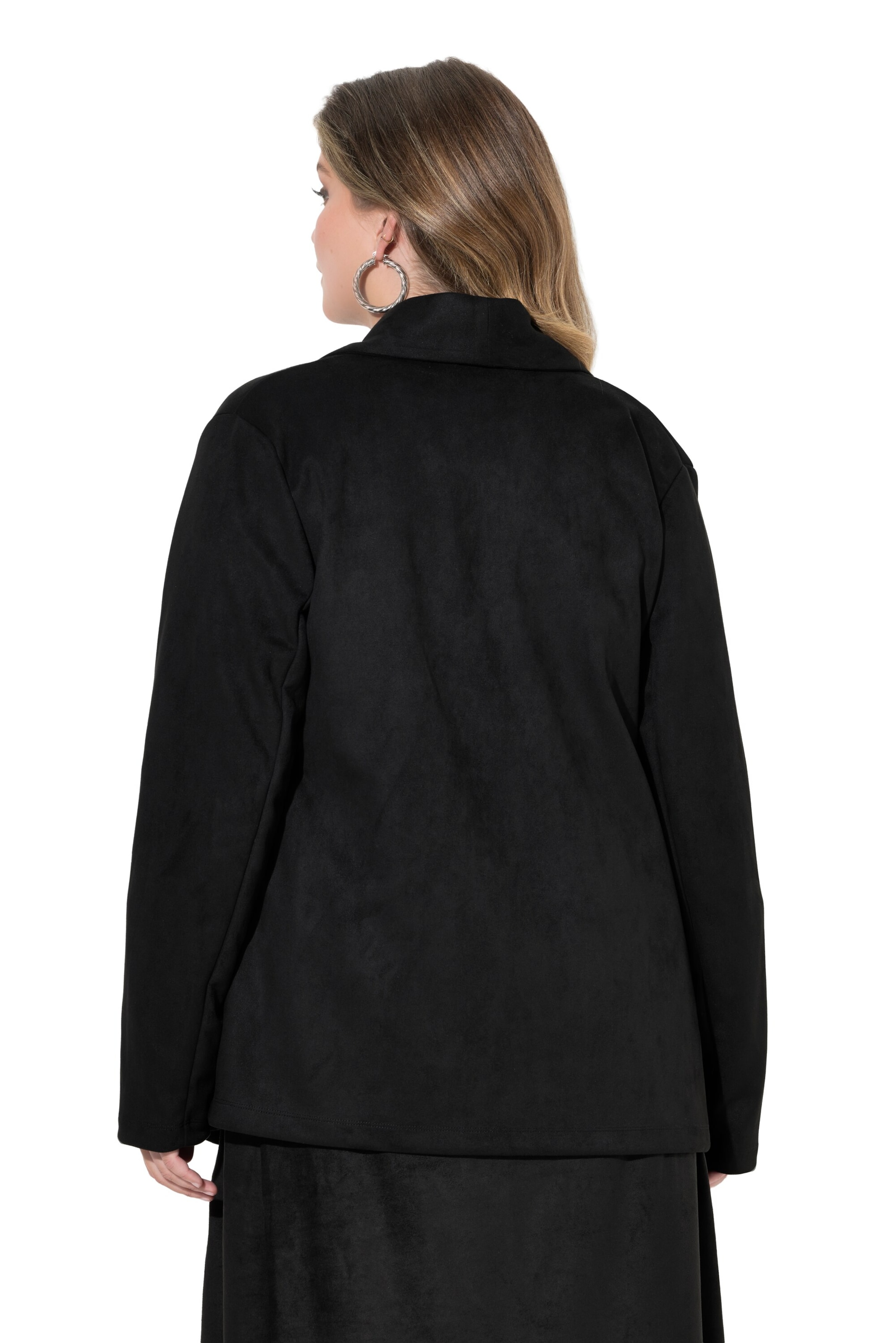 MIAMODA Between-Season Jacket in Black