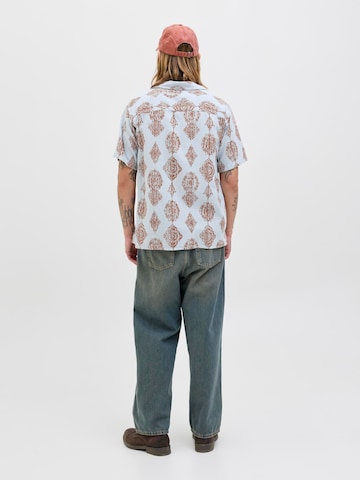 JACK & JONES Классический крой Рубашка 'JORHydra Noto' в Синий