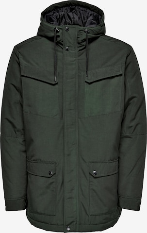 Only & Sons Parka 'Cooper' in Grün: predná strana