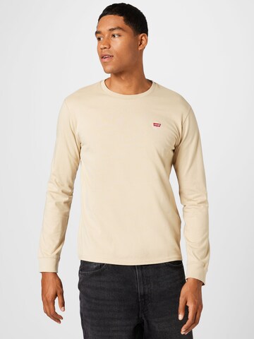 T-Shirt 'LS Original HM Tee' LEVI'S ® en beige : devant