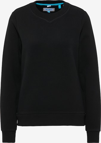 melns TALENCE Sportisks džemperis: no priekšpuses