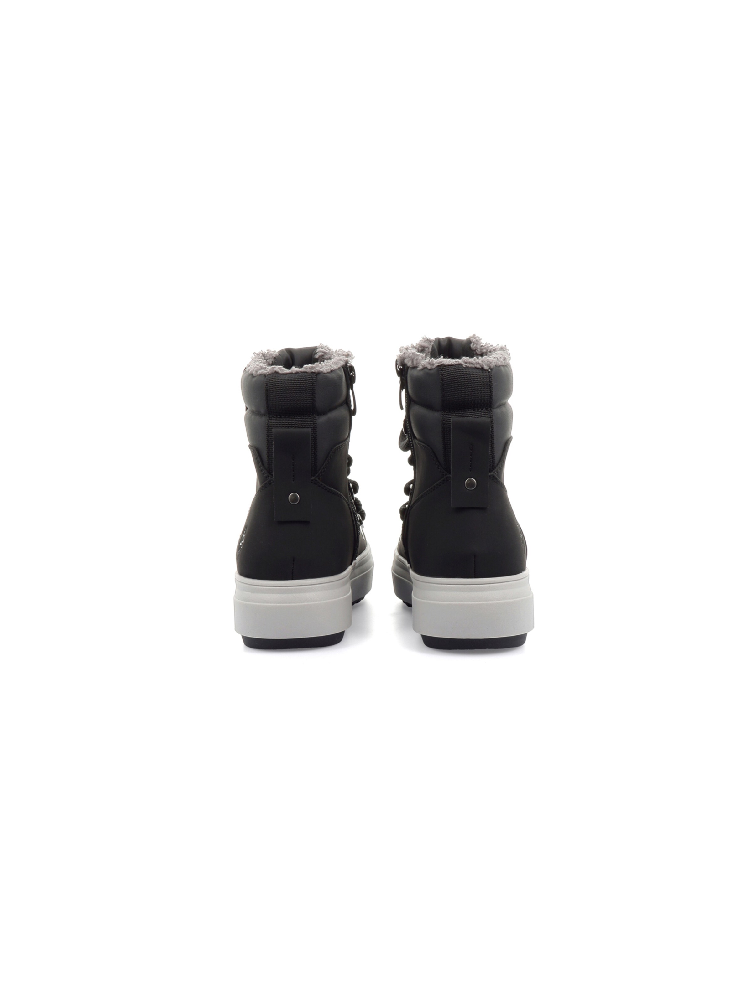 US POLO ASSN. - Botim com fivela 'Icy' em preto: atrás
