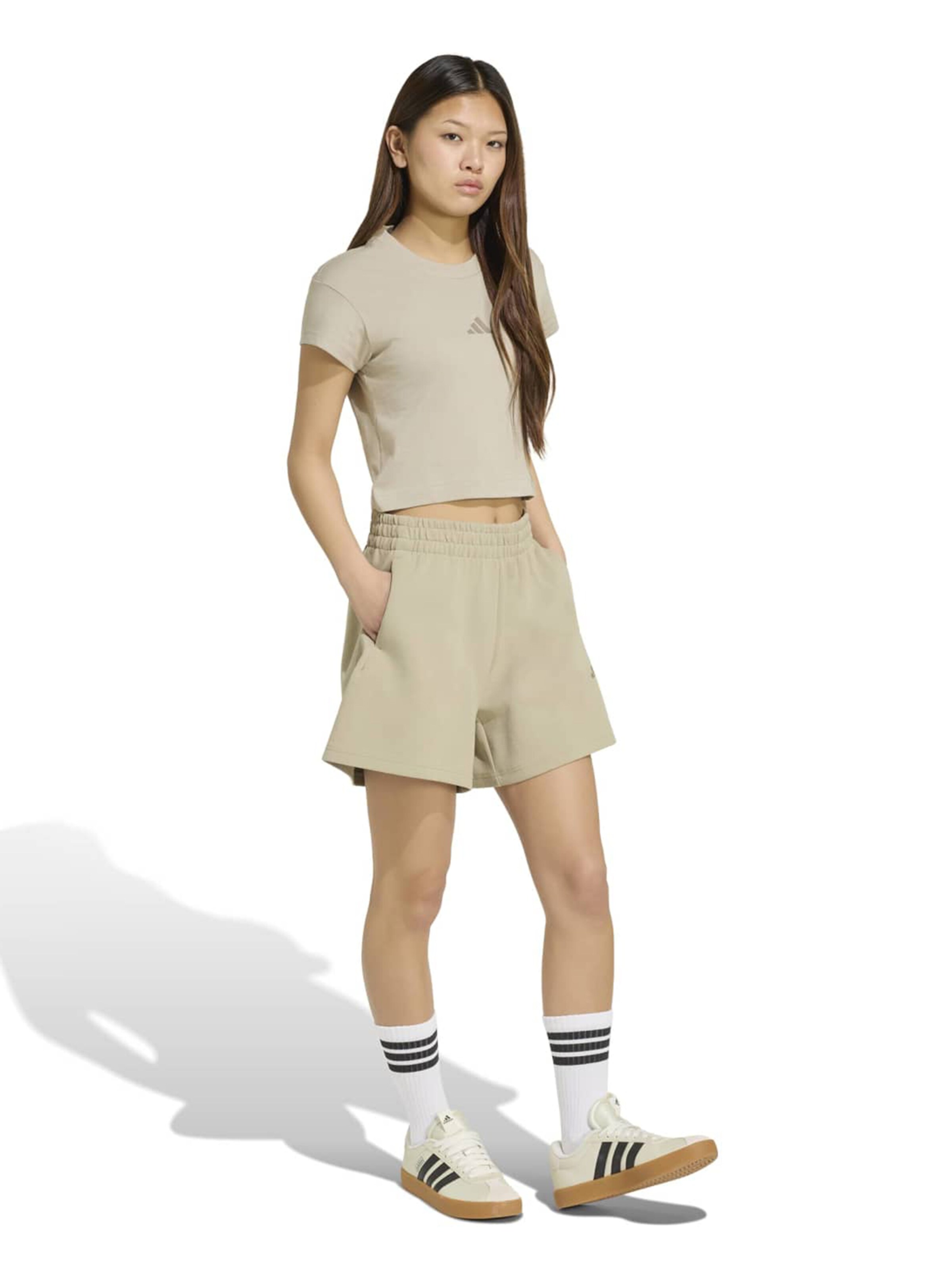 ADIDAS SPORTSWEAR Loosefit Sportovní kalhoty 'Future Icons' – zelená