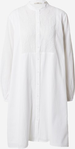 ESPRIT Shirt dress in White: front