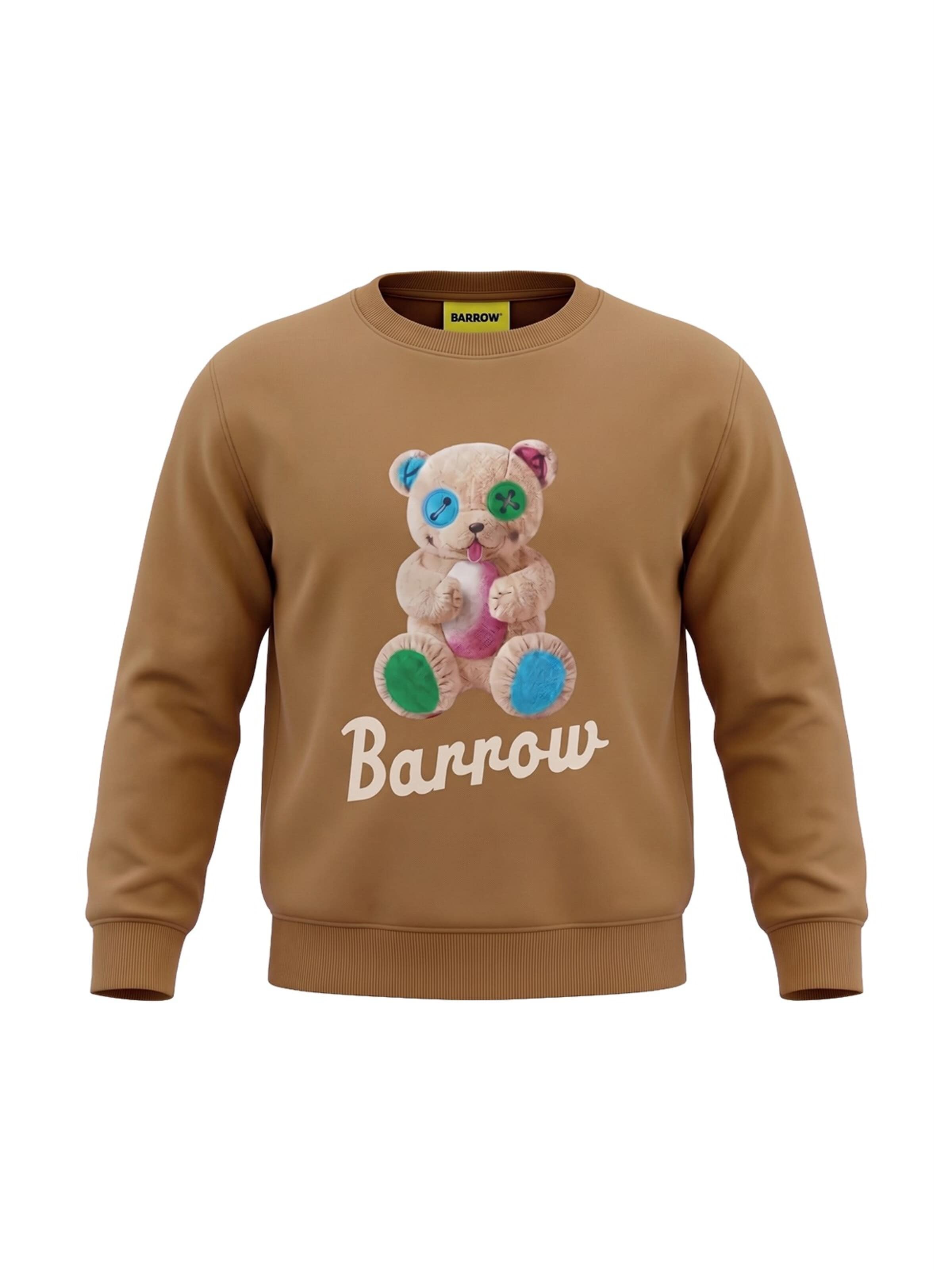 BARROW Sweatshirt in Brown: front