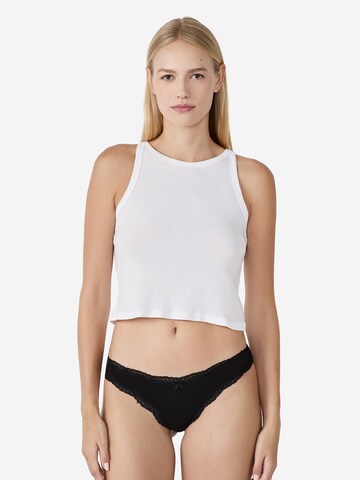 ETAM Thong 'Jim' in Black: front
