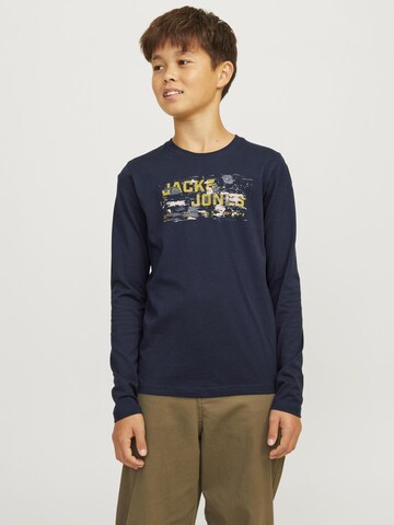 T-Shirt JACK & JONES en bleu : devant