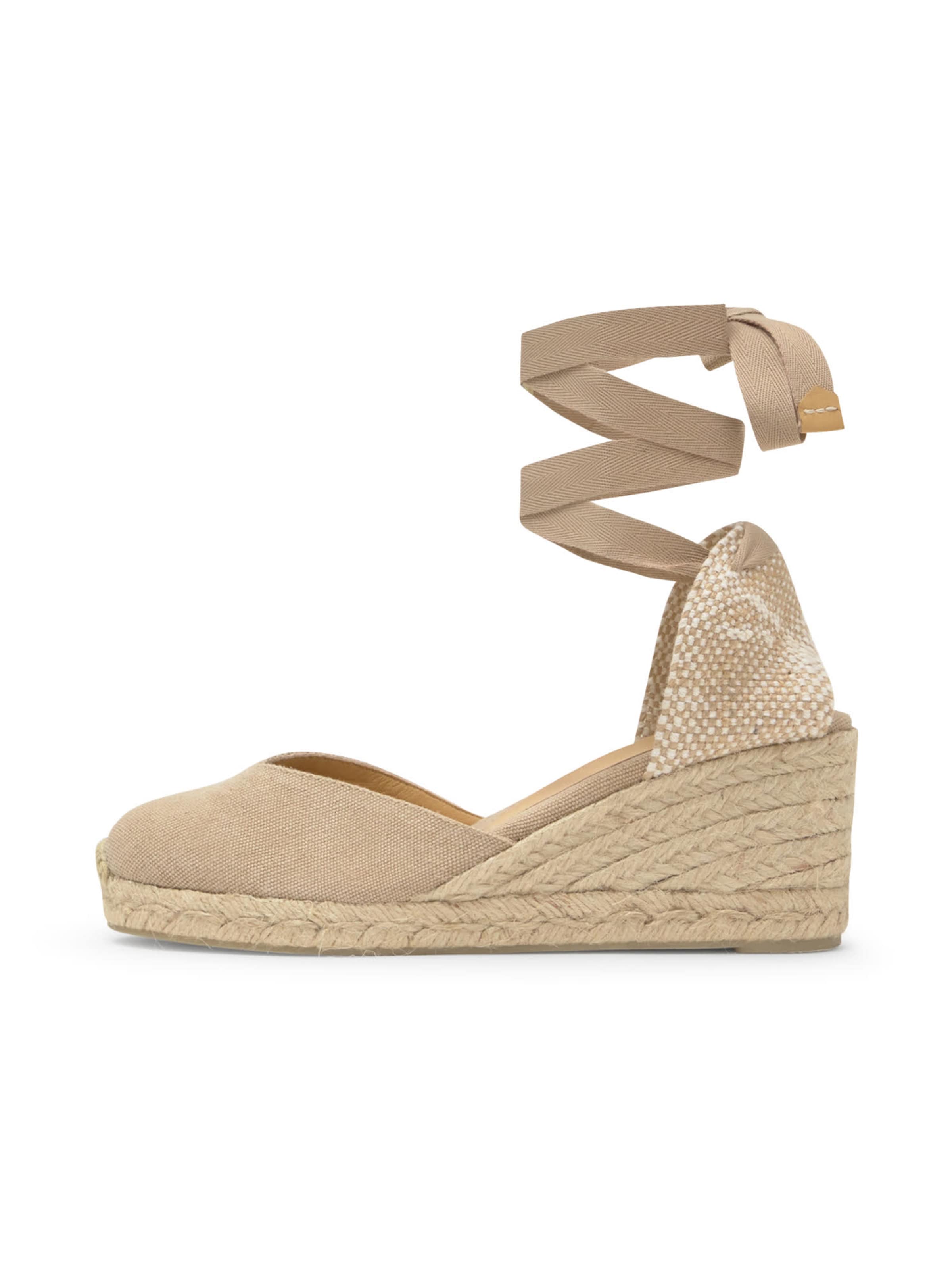 Espadrilles 'CHIARA' Castañer en beige : devant