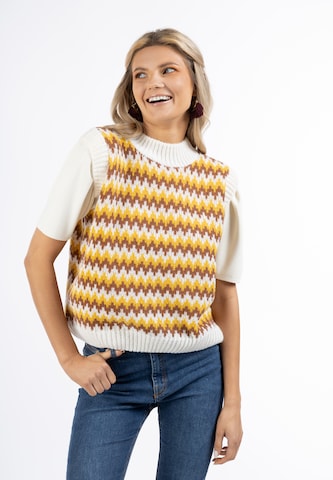usha FESTIVAL Sweater 'Rakata' in Yellow: front