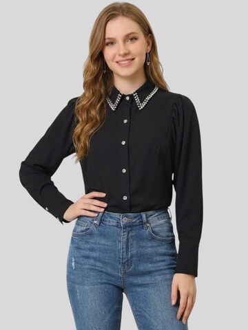 LapaPlus Blouse 'Women Blouse' in Zwart: voorkant