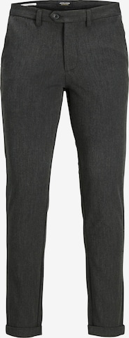 JACK & JONES Chino trousers in Grey: front