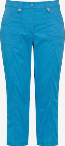 Pantalon Ulla Popken en bleu : devant