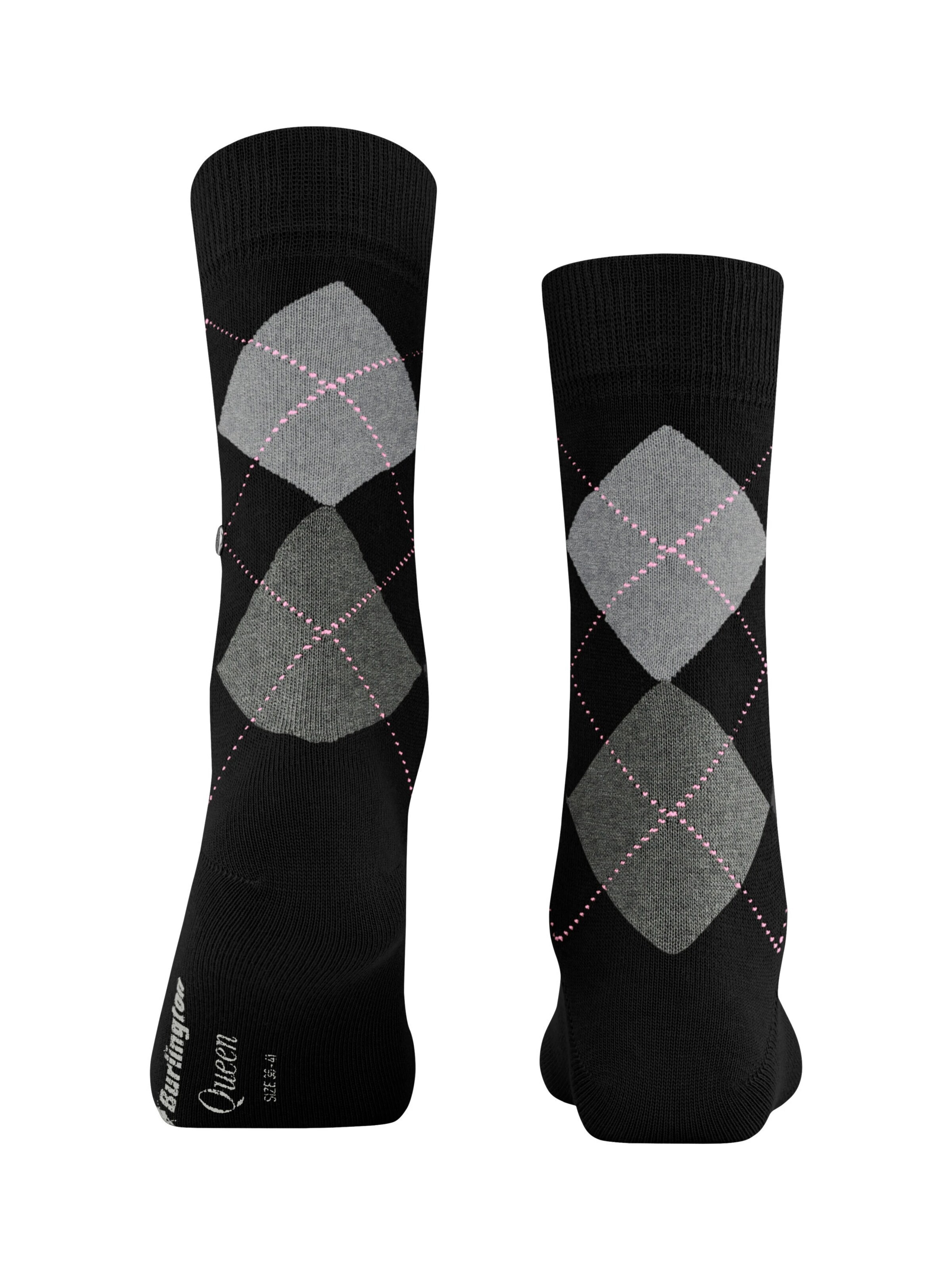 BURLINGTON Socks 'Queen' in Black