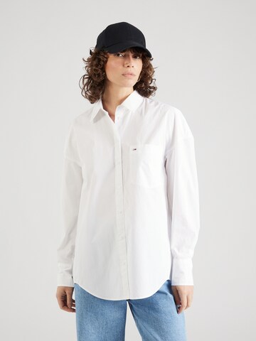 Camicia da donna di Tommy Jeans in bianco: frontale