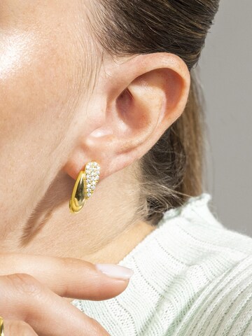 Luxenter Ohrringe 'ANGRIL'‌‌‌‌‌‌‌ in Weiß