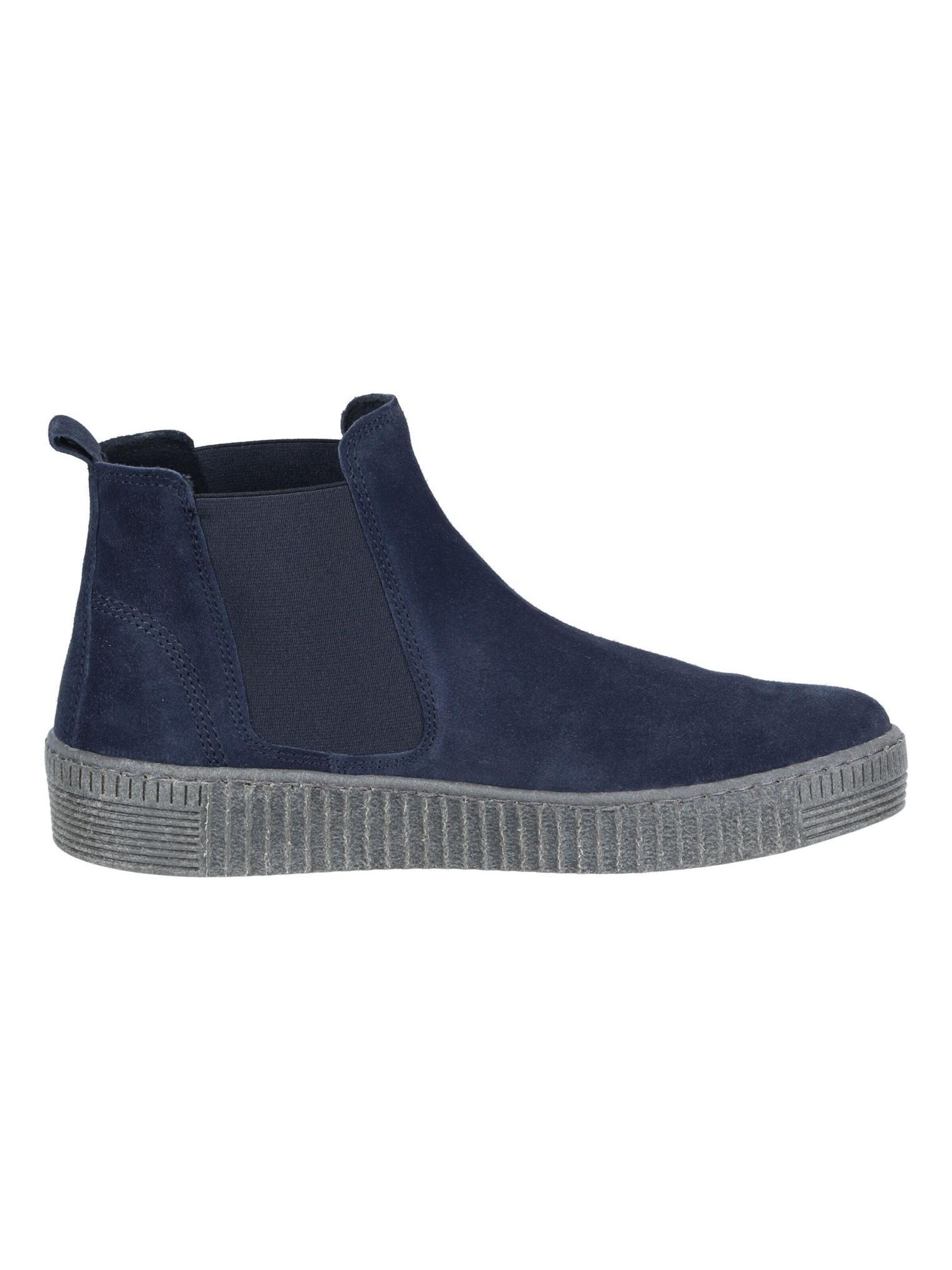 GABOR Chelsea Boots in Blau