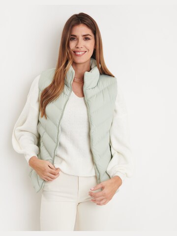 Gilet 'Daffodil' Threadbare en vert : devant