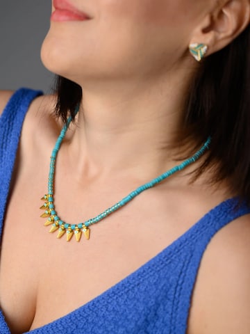 THE GEM STORIES JEWELRY Ketju värissä sininen