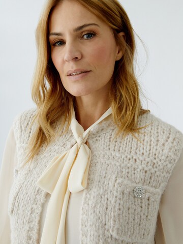 OUI Knitted Vest in White