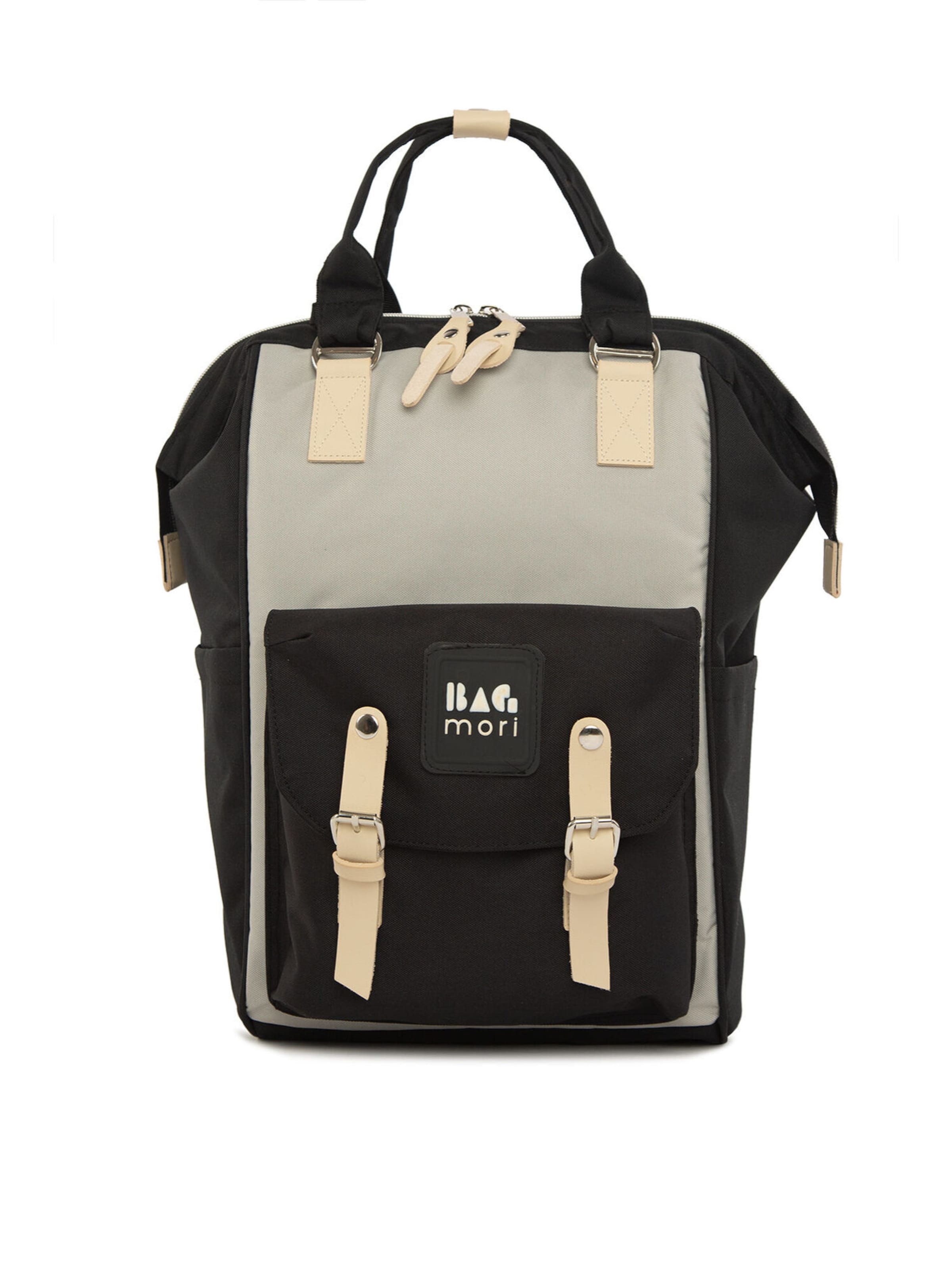 Geantă de scutece de la Bagmori pe negru: față