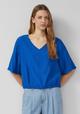 Chemisier s.Oliver en bleu : devant