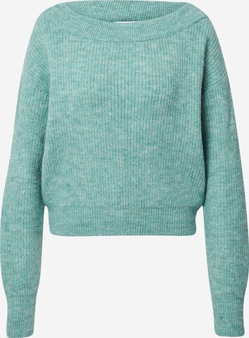 ABOUT YOU Sweater 'Sina' in Green: front