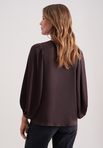 SEIDENSTICKER Blouse in Bruin